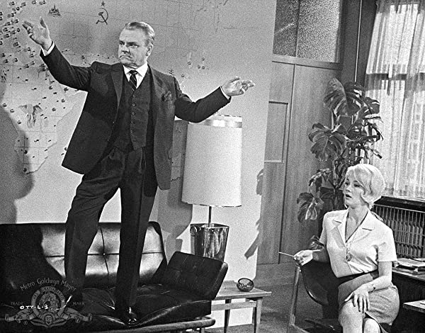 James Cagney and Liselotte Pulver star in One, Two, Three.