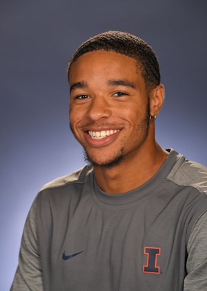 Aman Thornton poses for a headshot. Thornton took home first place in the 600-meter premier at the Larry Wieczorek Invitational this weekend.