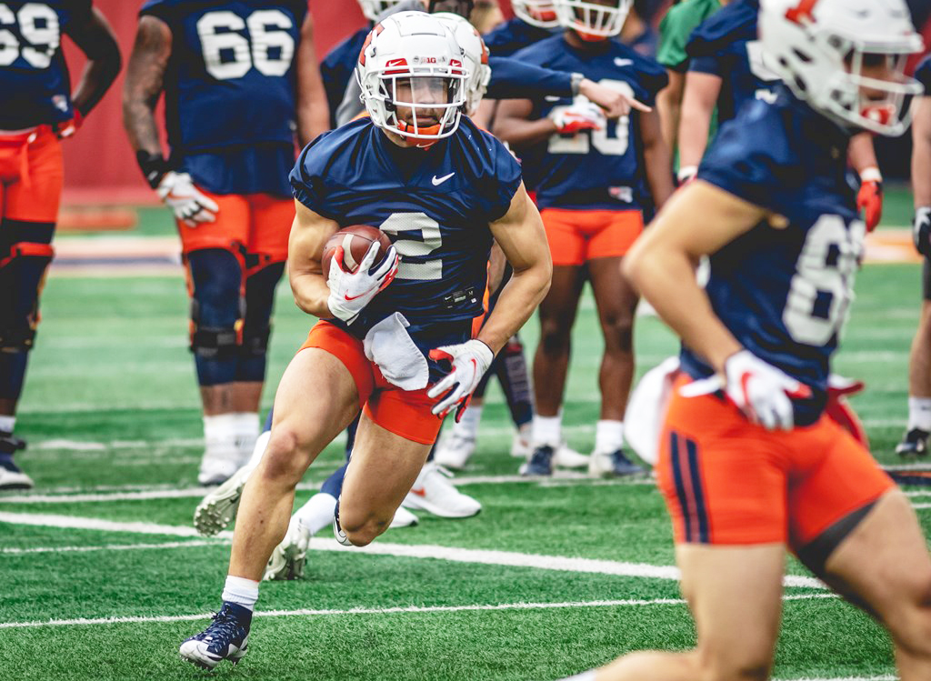 Illini Make Changes On Offense, Defense As Spring Practices Begin Under ...