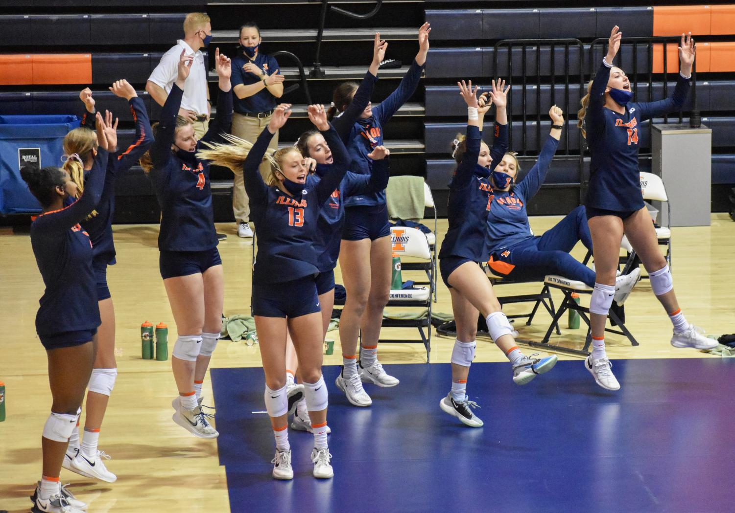 Illinois finds energy with its bench The Daily Illini