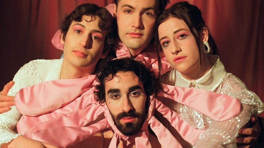 The band Fleece poses for a photo. In an interview with buzz editor Carolina Garibay, they talk about queer representation and their  third album.
