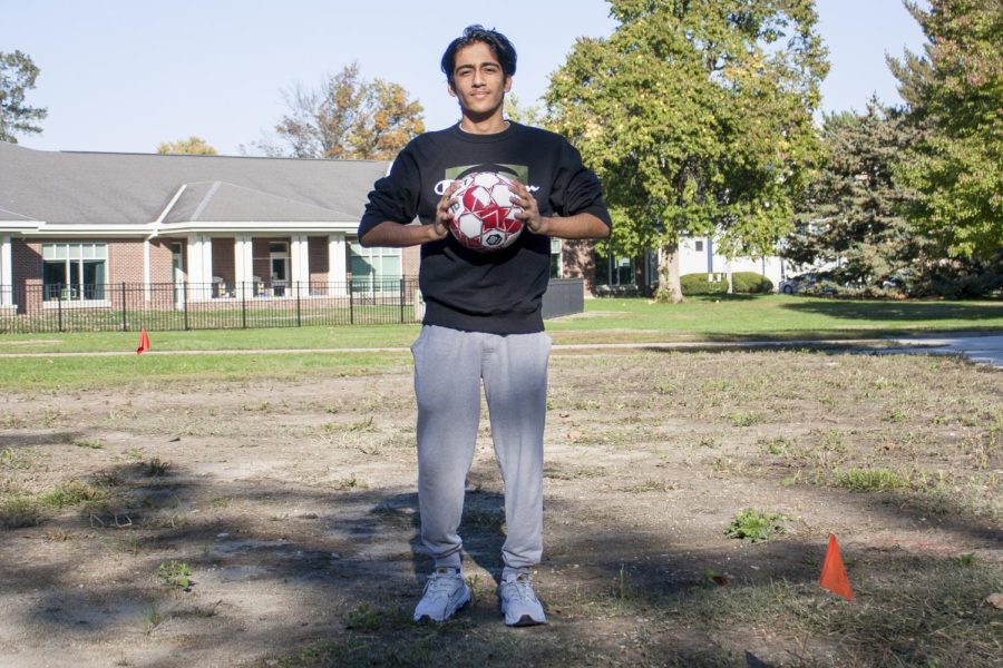 Sophomore in LAS Bishal Baskotas passion for soccer prompted his journey to pursue medicine.