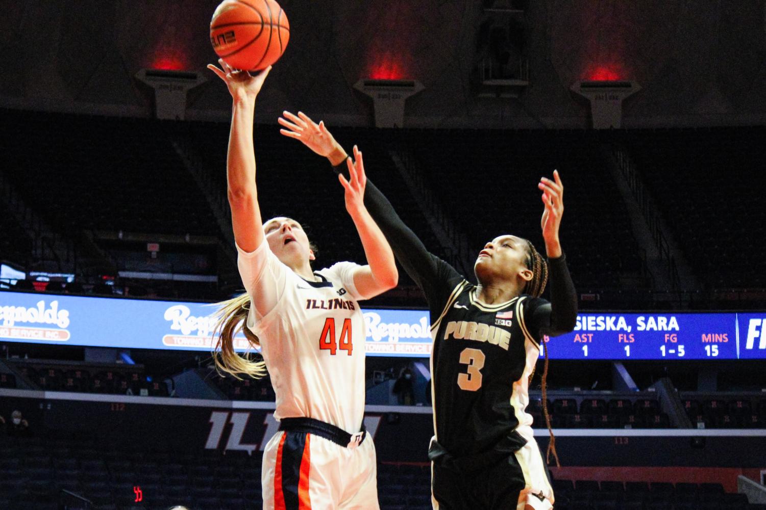 Illinois Womens Basketball Experiences Ups Downs During First Half Of