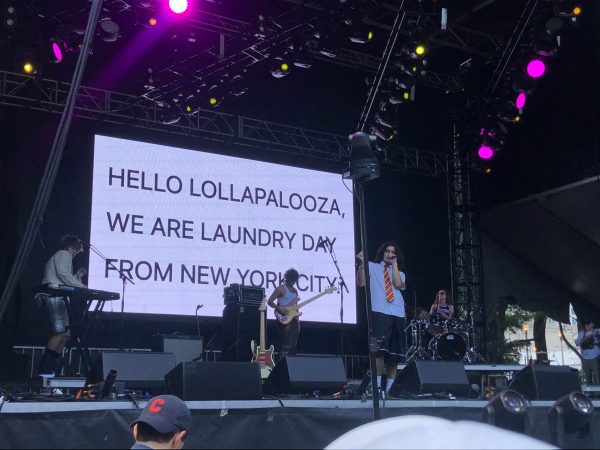 Rising stars of LAUNDRY DAY go from festivalgoers to performers at Lollapalooza