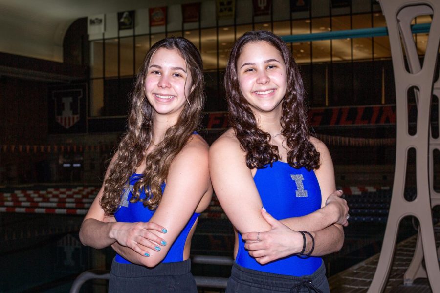 Brooke and Taylor Michael, twins on the Illinois swim & dive team, started their athletic careers in Reno, Nevada. The two started as gymnasts, but made the transition to diving with support from friends, family, and coaches. 