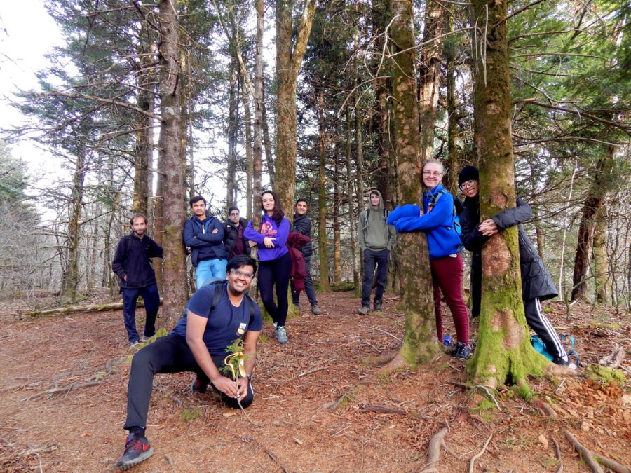 Members of the Outdoor Adventure Club enjoy their time at the Great Smoky Mountains National Park for one of their trips in 2021. Matt Paliwada, a graduate student in Engineering, and other members talk about the RSOs recent trip to the Shawnee National Forest in February. 