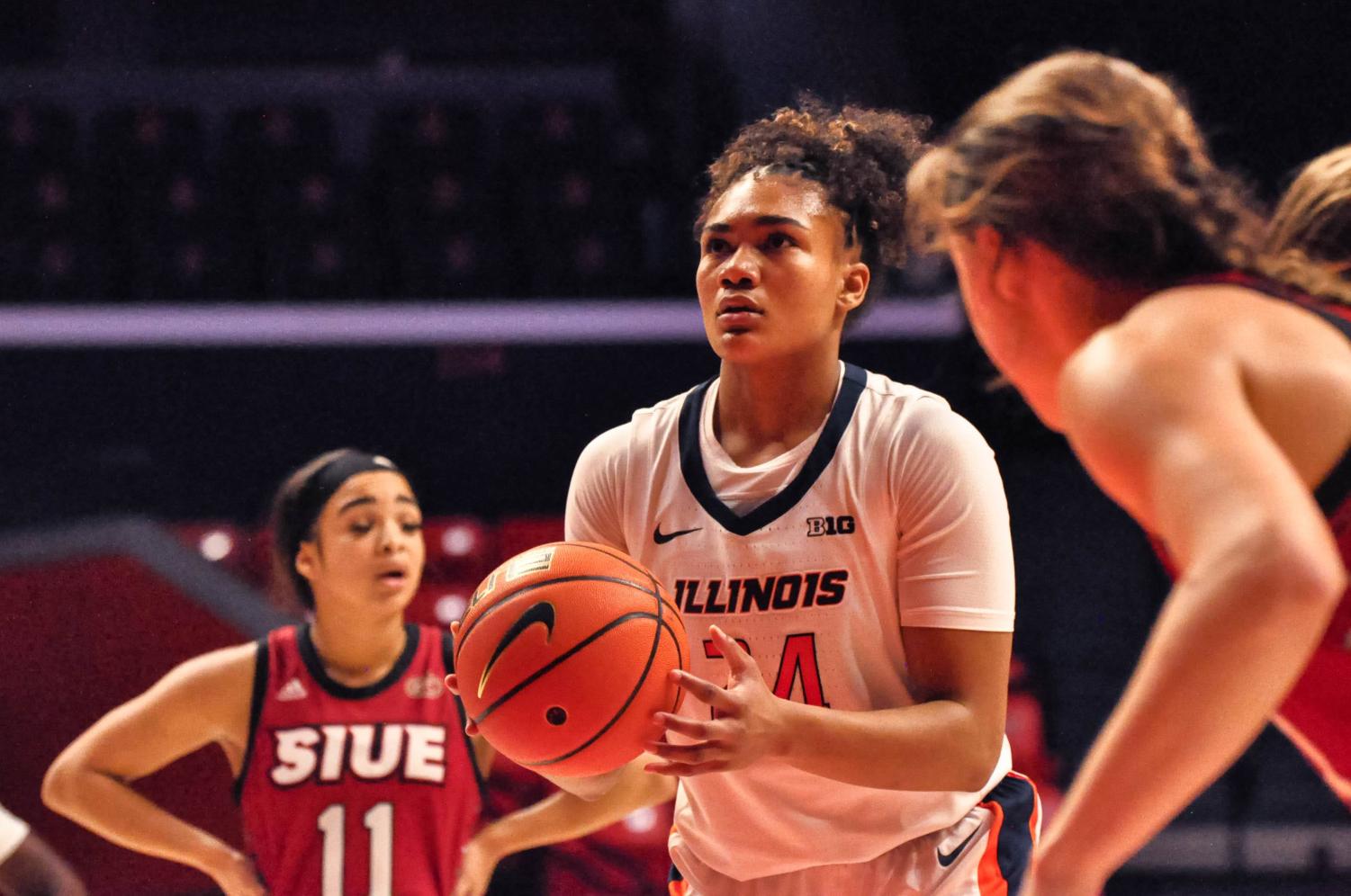 Illinois Women S Basketball To Face Off Versus Nebraska In Second Round   DSC 0173 