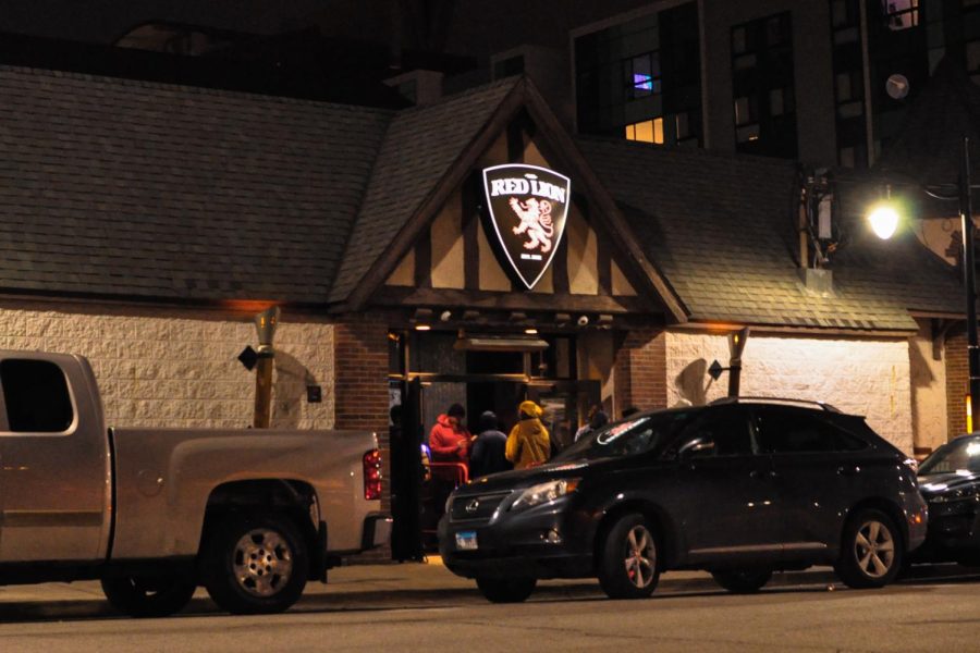 An altercation involving a female patron and one of the bodyguards occurred at Red Lion, located on John Street. 