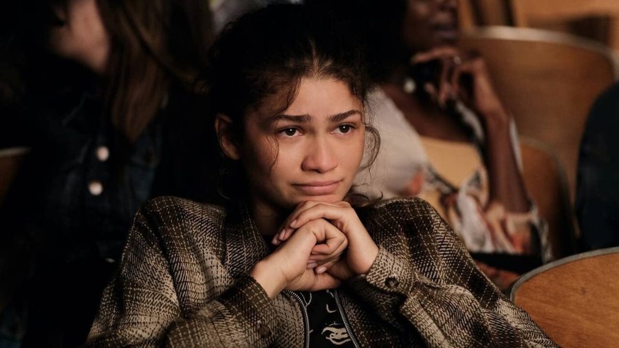 Zendayas character, Rue, is seen in Euphoria season two finale that aired on Sunday. The hit HBO Max show has gathered a large audience during season two and has left many on their seats after the final episode.