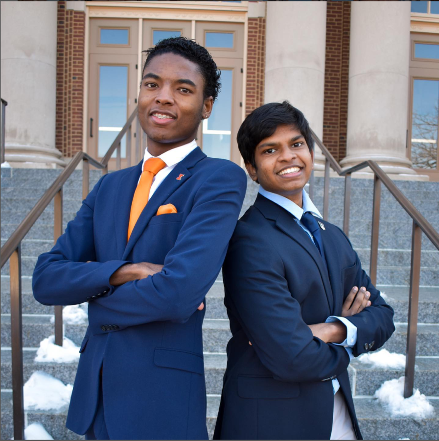 Josh Small and Jason Gandrapu, sophomores in LAS, are candidates for the student body president and vice president of Illinois Student Government. Small and Gandrapu talk about their goals with ISG with voting opening on Wednesday. 