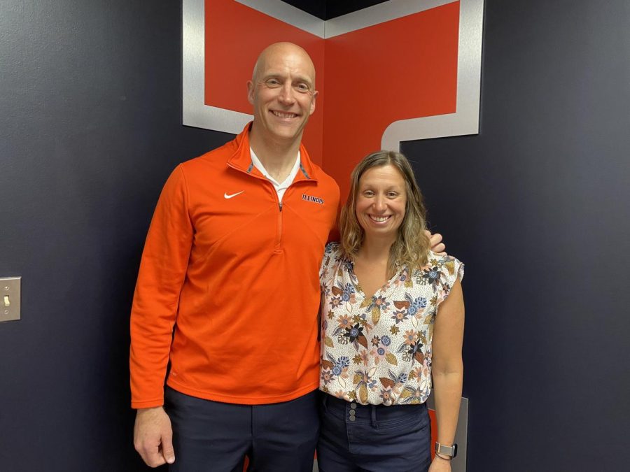 Jenna Fuccillo Kemp, previous assistant coach for South Carolina Swimming and diving, was announced today as the new head coach for Illinois swimming and divings upcoming season.