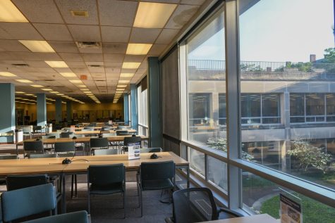 The Undergraduate Library remains vacant on its last day of operation before renovations on Friday. Many have concerns when it comes to the undergraduate library spaces and services reemerged.