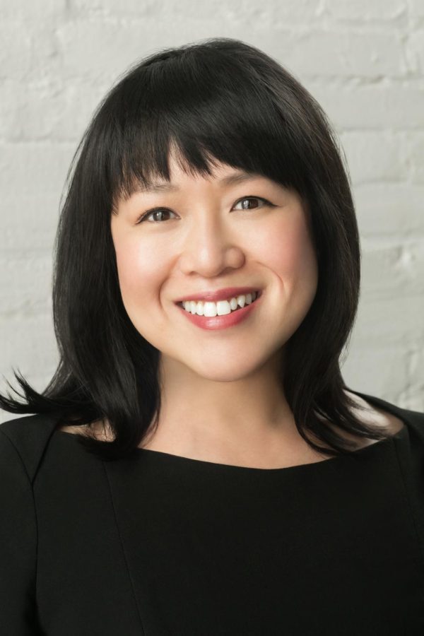 Jessamine Chan, author of “The School for Good Mothers,” spoke for an online event at the the Urbana Free Library on Wednesday. Chan spoke alongside author Emily Maloney about how power systems affect families and finances. 