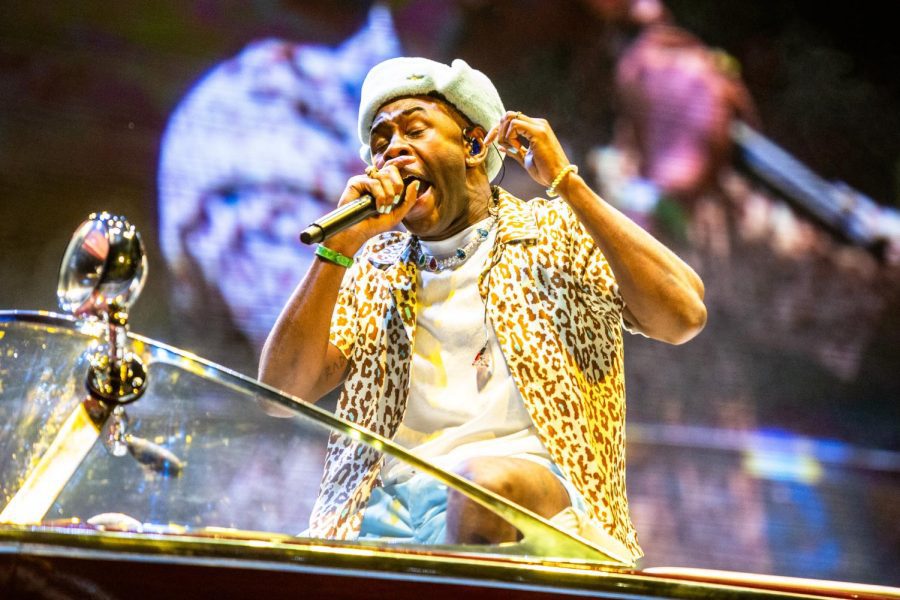 Tyler the Creator preforms at Lollapalooza 2021 on July 30. The buzz staff prepare for their coverage on Lollapalooza. 