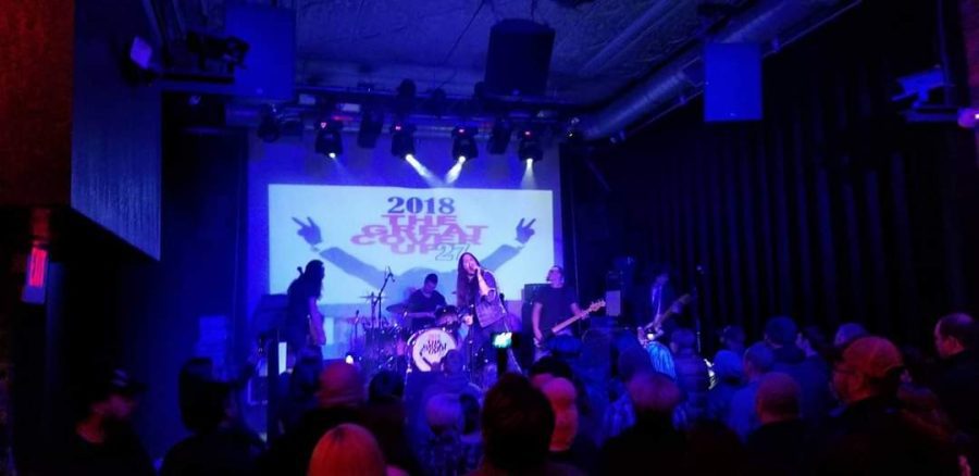A band performs for The Great Cover Up in 2018. This year the event will be happening at the Rose Bowl Tavern from Sept. 15–18 with majority of of the its proceeds going to Girls Rock! C-U.