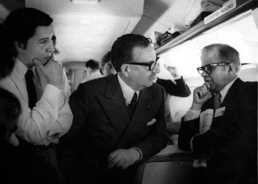 28th Chilean President Salvador Allende speaks to journalist José María Navasal during his term. Senior columnist Eddie Ryan argues that there is hope for Chileans despite the result of the newly proposed charter on Sept. 4. 

