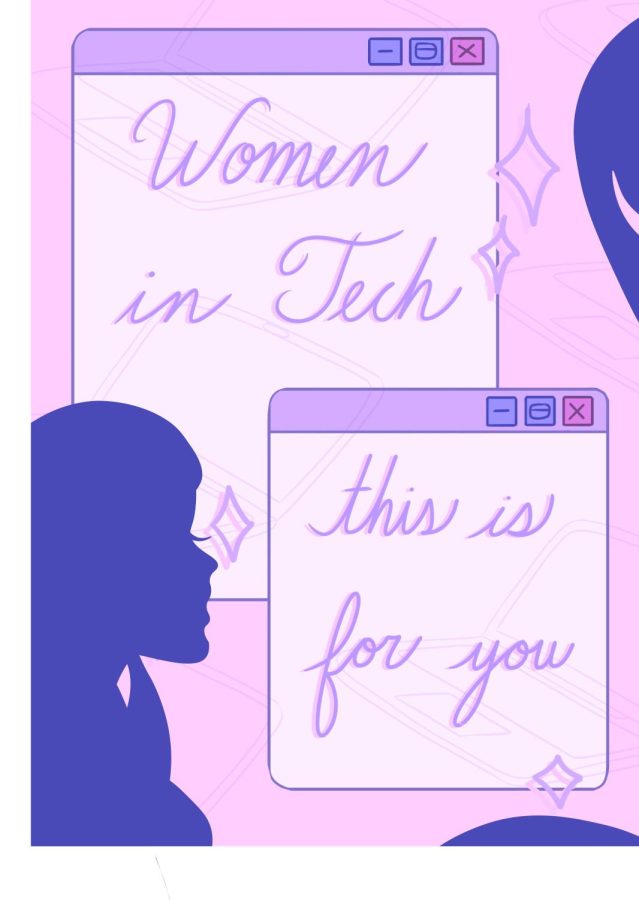 women in tech purple