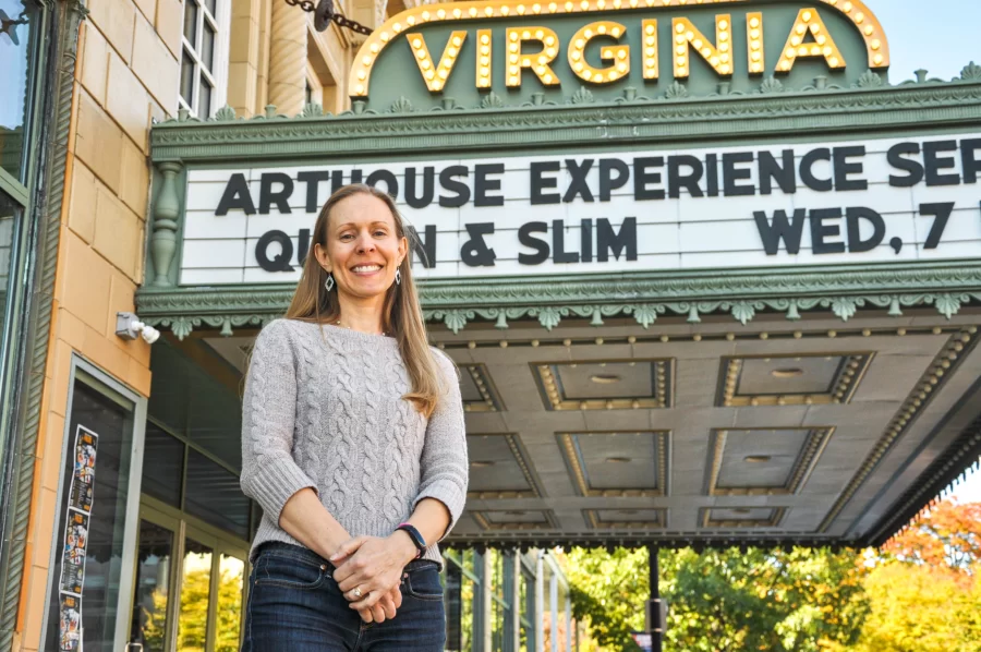 Stephanie Hege is the box office manager at The Virginia Theatre and oversees the box office staff and operations. 