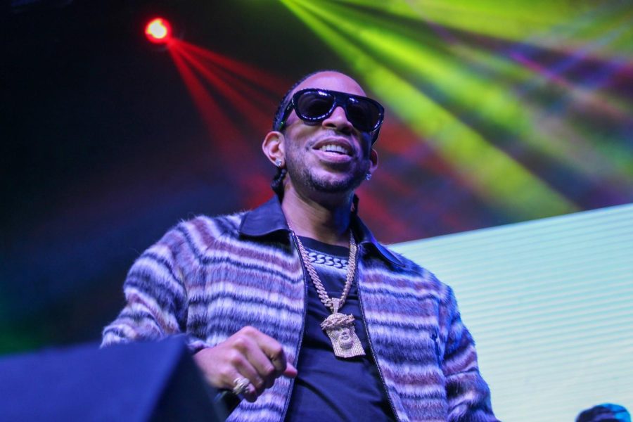 Rapper Ludacris performs at State Farm Center on Saturday for the “Ludacris is Coming Home” concert. 
