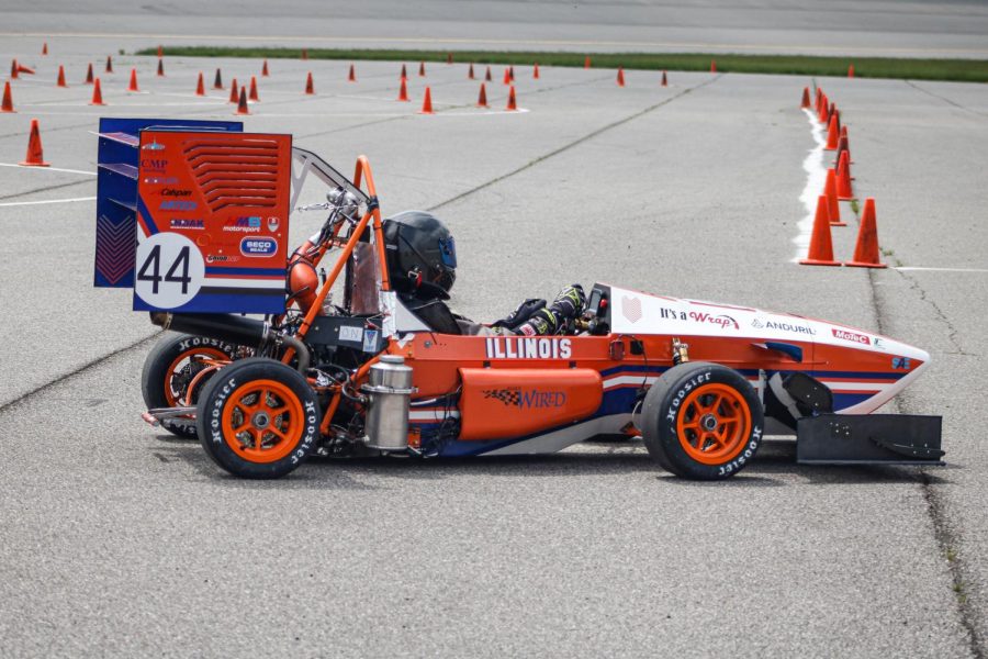 Last years car, named Sherman, competed at the national competition in Michigan in May 2022.