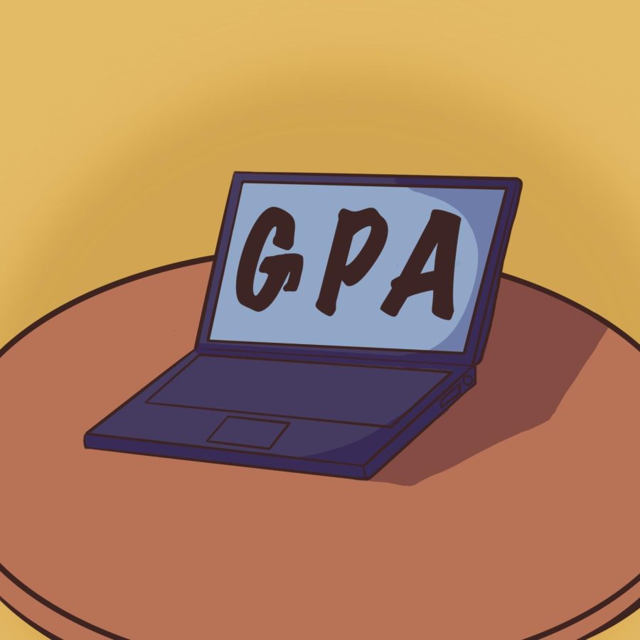 How does GPA visualization aid UI students?
