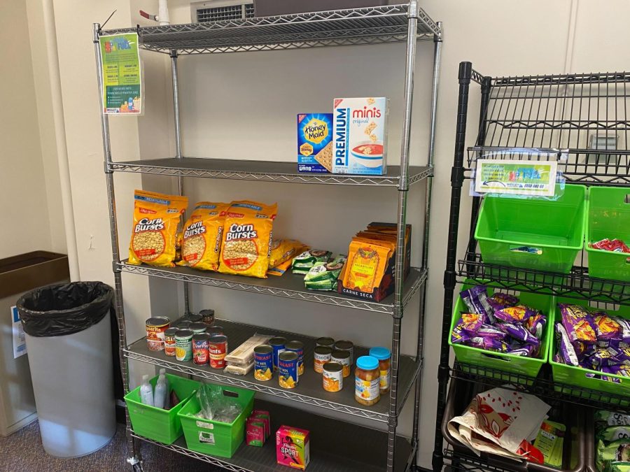Located inside of the Main Library, a new food pantry is now available and free to all students.