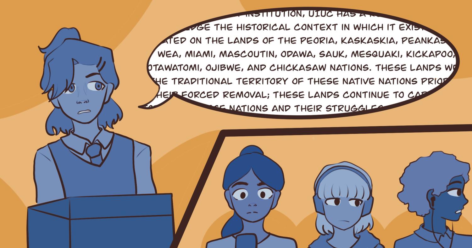 Is the land acknowledgement statement performative? The Daily Illini