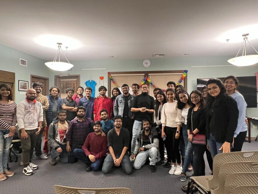 The Bengali Student Organization at their first event, Alaap 2022.