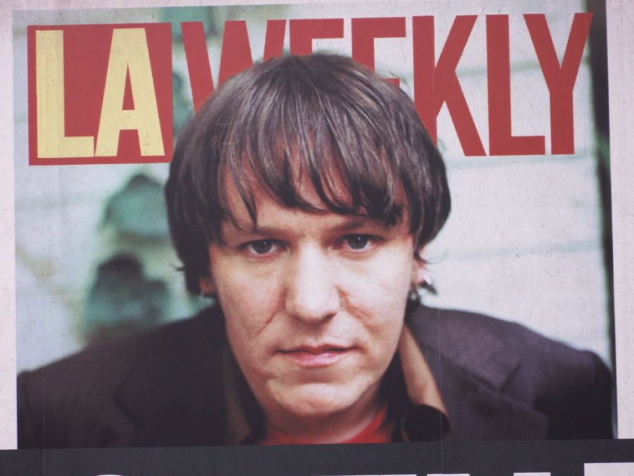 Elliot Smith on the cover of LA Weekly. Senior columnist Eddie Ryan explores the legacy of Smith’s honest and expressive songwriting.