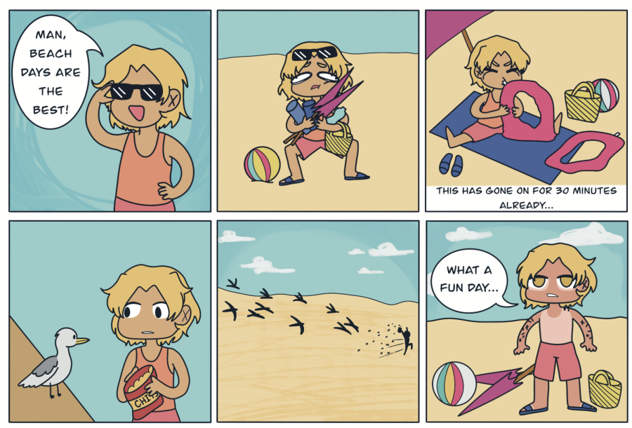 Comic | A fun day at the beach