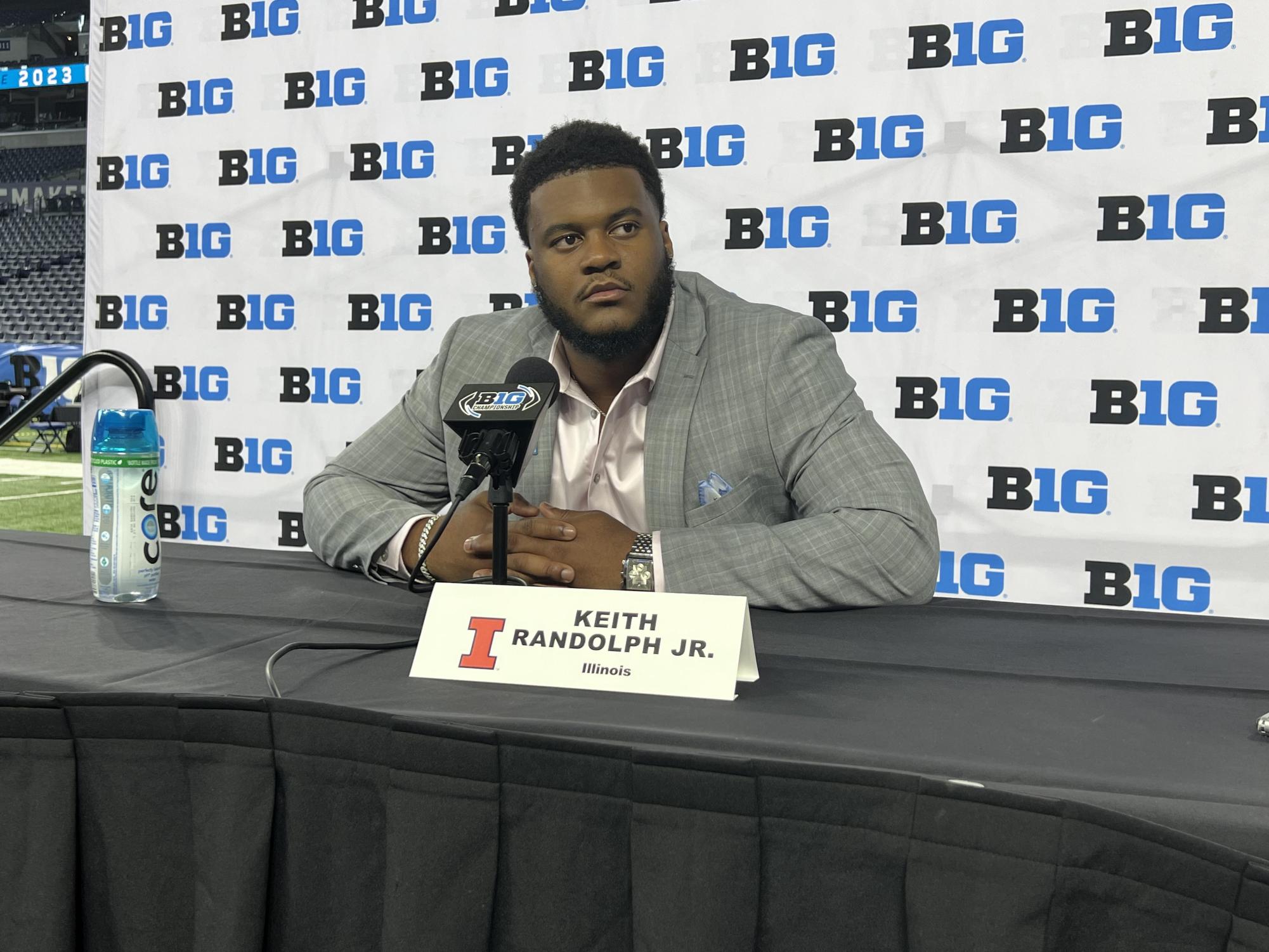 Illinois DL Keith Randolph Jr. reflects on growth in program - The ...