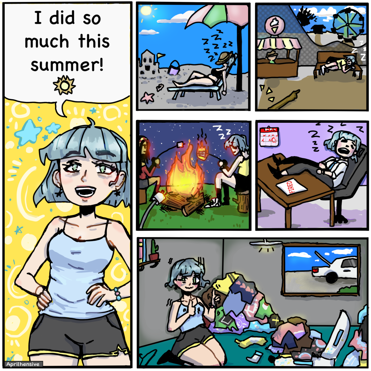 Comic | A wonderful summer