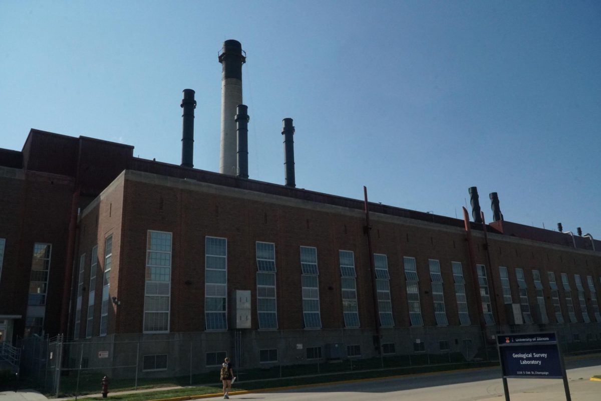 The Abbot Power Plant, located on the outskirts of campus in Champaign, on Aug. 24. The plant is responsible for producing a large amount of power used by the University.