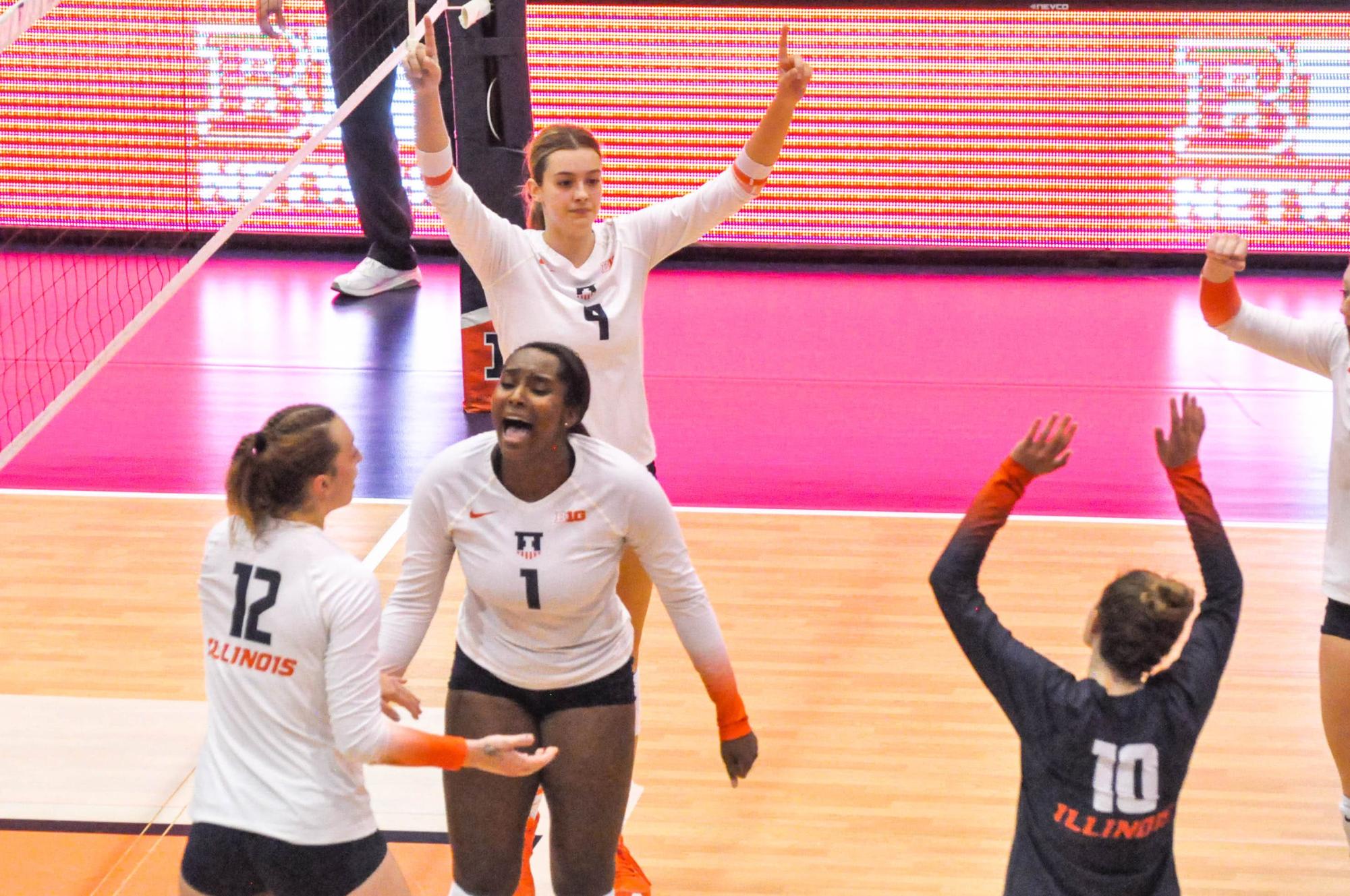 Illinois volleyball set to play Notre Dame, Oklahoma amid 2-game win ...