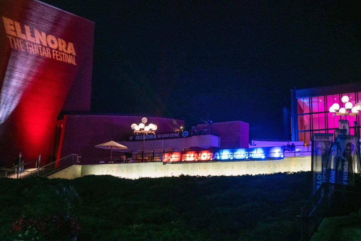 Krannert Center for the Performing Arts lights up during the evening of day 2 of ELLNORA Guitar Festival yesterday night.
First day of ELLNORA Friday saw exciting performances and impressive closing set from Rodrigo y Gabriela.