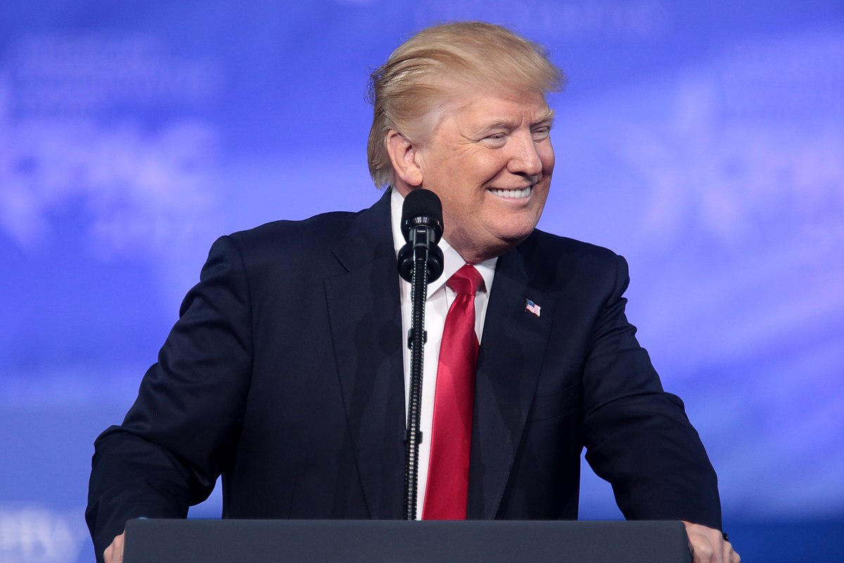 Former President of the United States Donald Trump speaking at the 2017 Conservative Political Action Conference (CPAC) in National Harbor, Maryland.
Opinions columnist George Alexandrakis writes on Trumps use of social media.