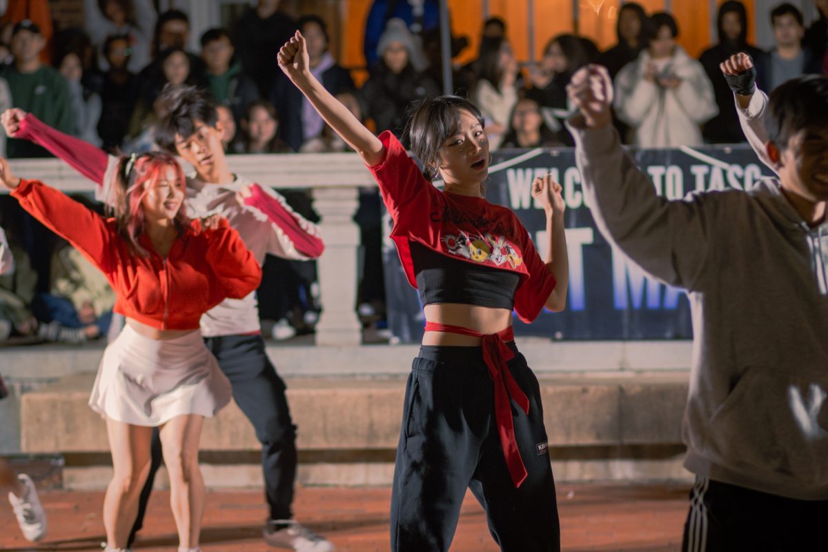 Performance by the AAA Fashion Show at Main Quad on Oct. 7.