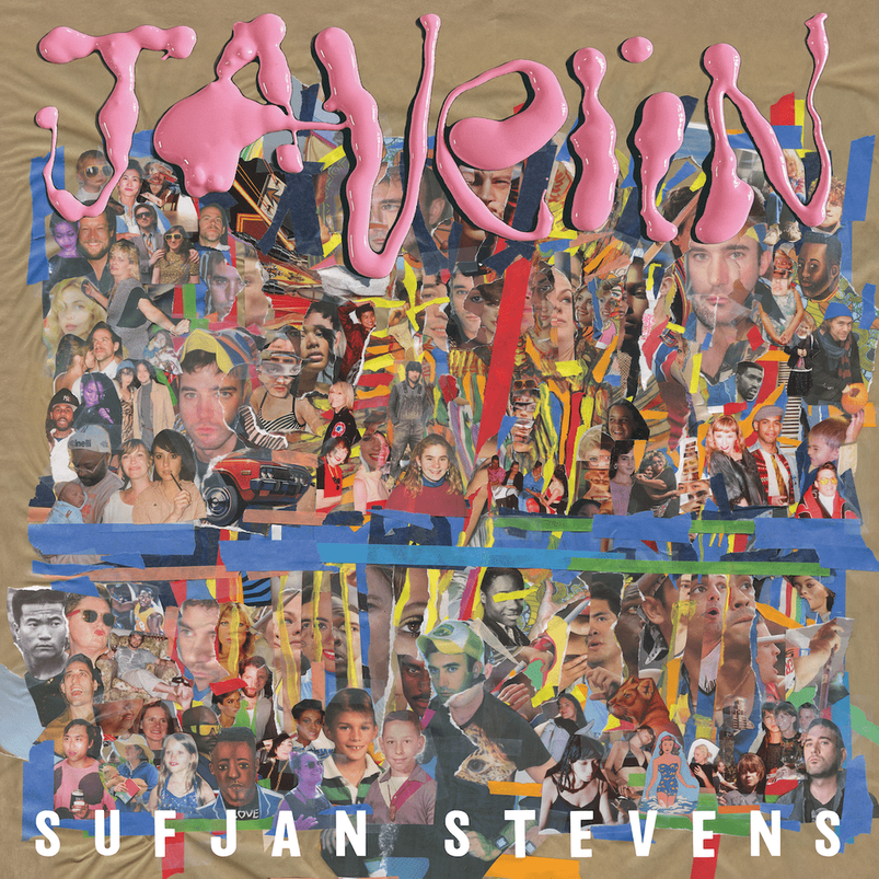 Album cover art of Sufjan Stevens 2023 fall album Javelin released on Friday.