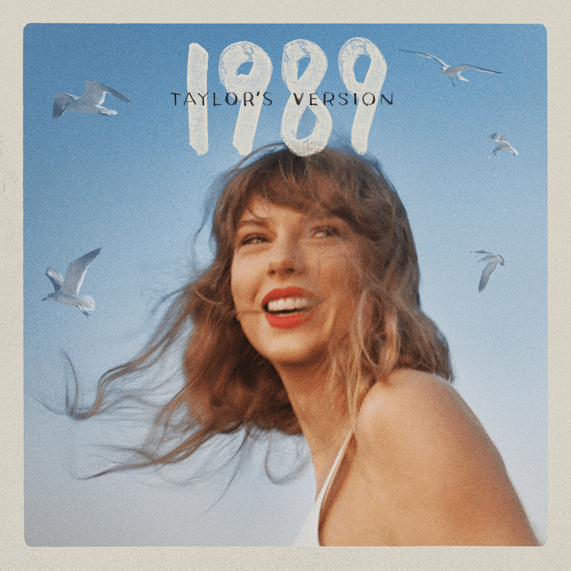 Cover art of Taylor Swifts new rendition of her album 1989 titled 1989 (Taylors Version).