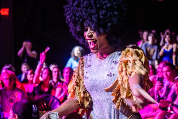 Karma Carrington as the opening act during CU Pride Fests Drag Extravaganza.