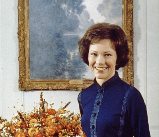First Lady Rosalynn Carter in 1977