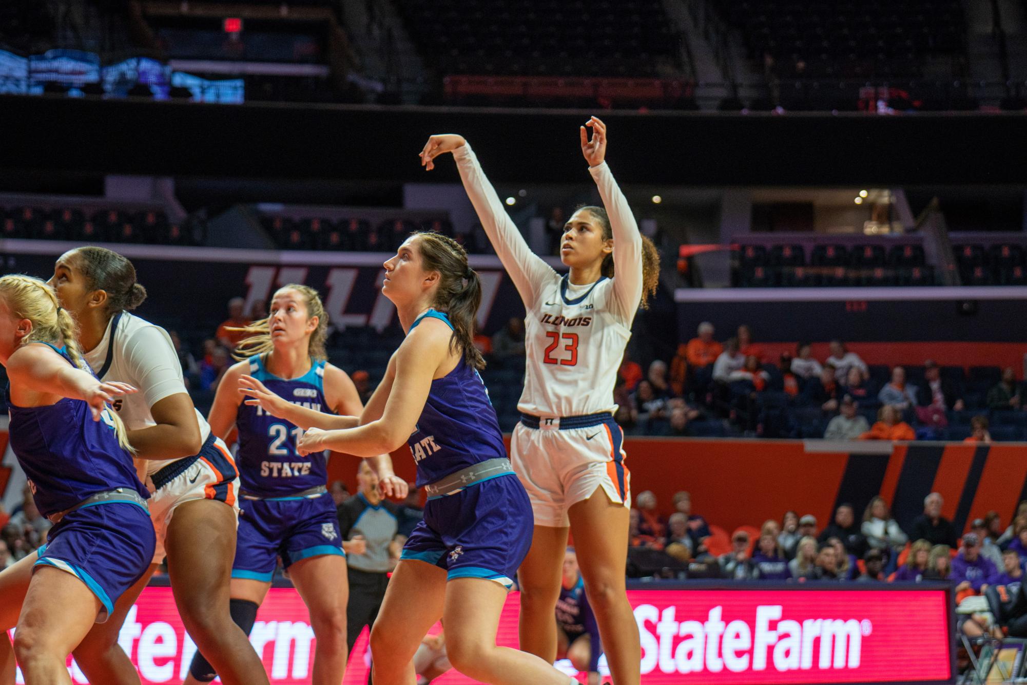 Illinois Women’s Basketball Continues Win Streak With 22-point Victory ...