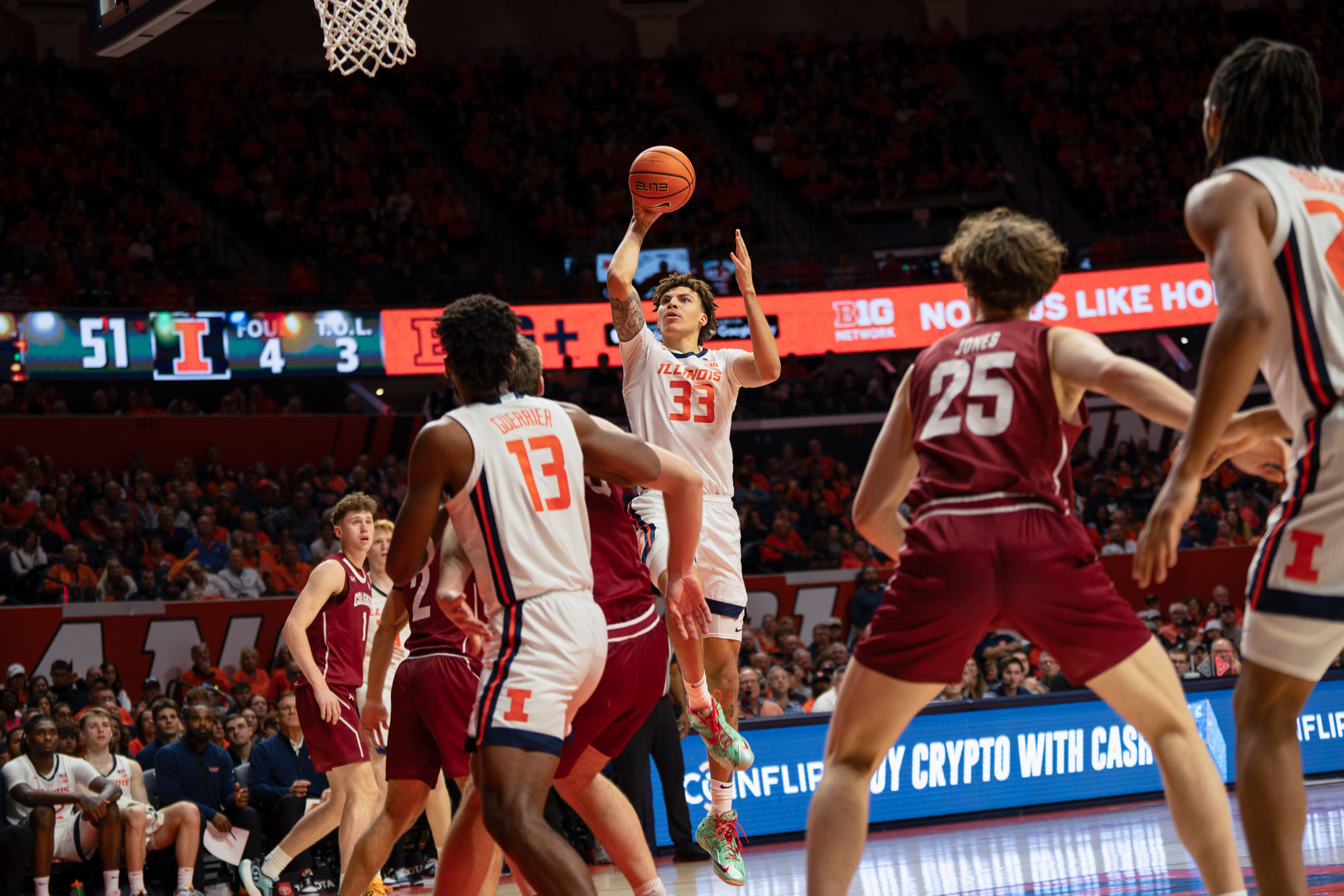 Balanced Effort Leads No. 16 Illinois Men’s Basketball To Victory Over ...