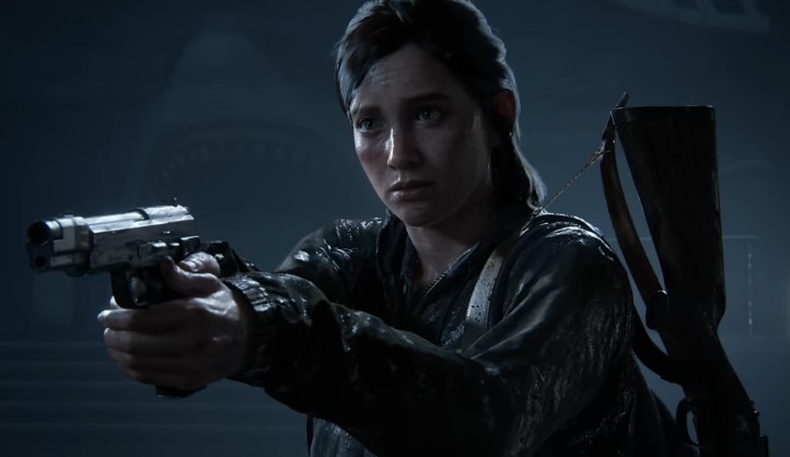 Ellie Williams voiced by Ashley Johnson in The Last of Us Part II Remastered.