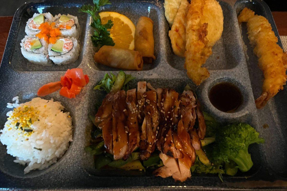 Presentation of a meal at Sakura located at the corner of Race and W. Main Street on Jan. 27.