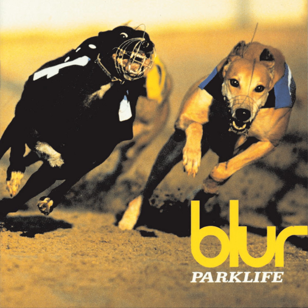 The official album cover for Blur’s “Parklife.”