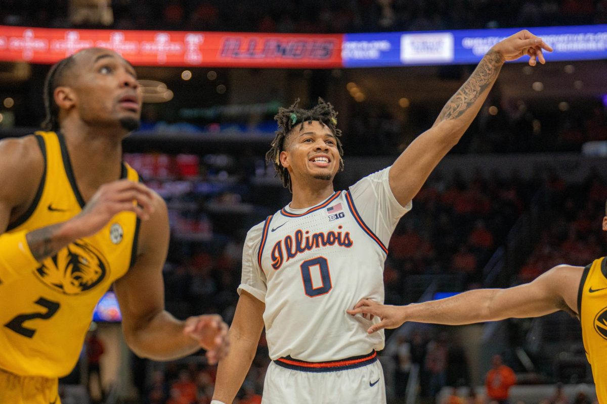 Terrence Shannon Jr. smiles as he sinks in a free throw against Mizzou. Shannon was drafted by the Minnesota Timberwolves with the 27th pick of the 2024 NBA Draft