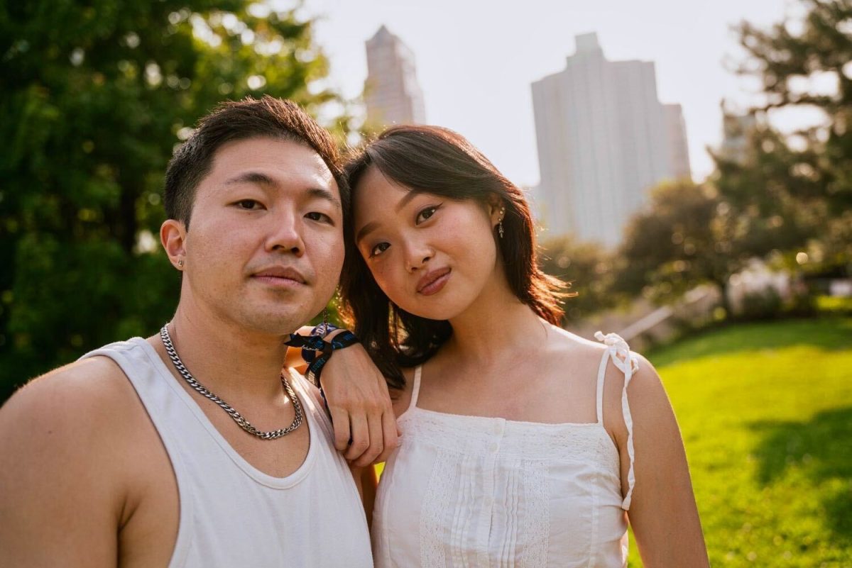 sundial duo Jisu Kim and Dorothy Chan visit Chicago during Lollapalooza 2024 where they performed at the Bud Light stage on Aug. 2.