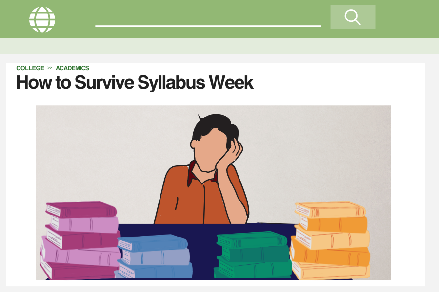 Thriving or just surviving?: How to navigate syllabus week