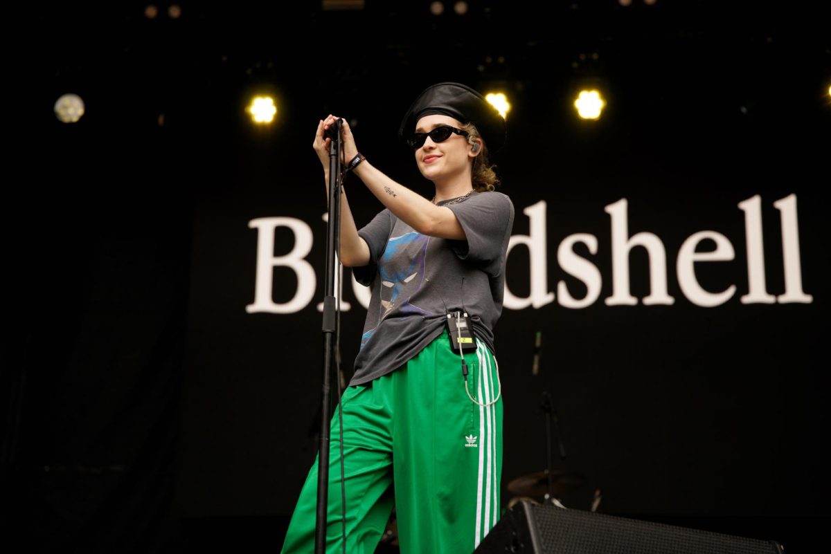 Blondshell takes to the Bacardi stage on Aug. 1 during the 2024 Lollapalooza music festival.
